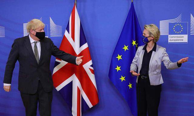 Wollen weiter verhandeln: der britische Premier, Boris Johnson, und EU-Kommissionschefin Ursula von der Leyen.