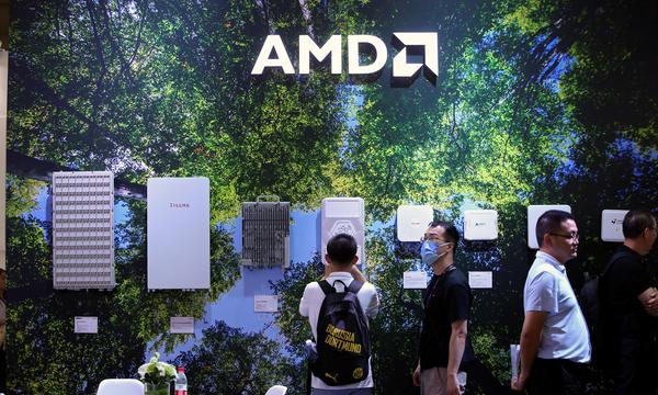 Die Aktien des Halbleiter-Konzerns AMD schwankten in den vergangenen Wochen stark. 