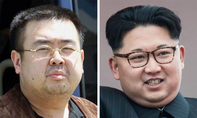  Kim Jong Nam und Kim Jong Un 