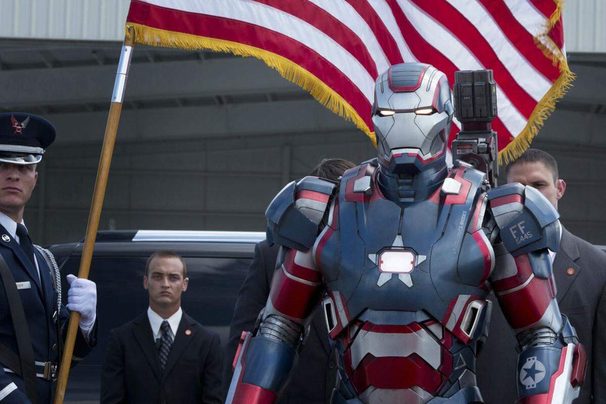Die Marvel-Disney-Produktion "Iron Man 3" wurde 2013 zum großen Kassenschlager: Die Comicverfilmung mit Robert Downey Jr. spielte 1,215 Milliarden Dollar ein.