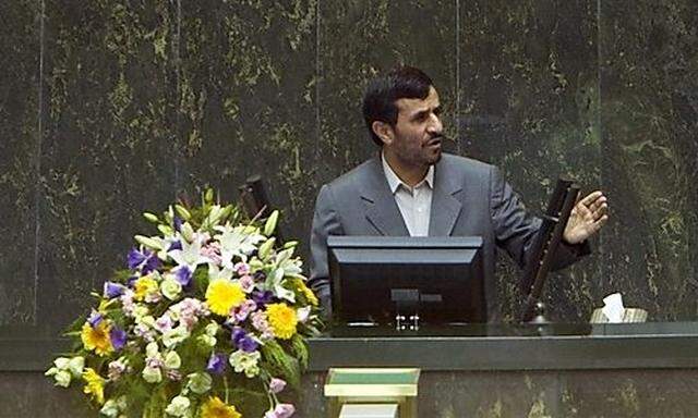Der iranische Präsident Mahmoud Ahmadinejad