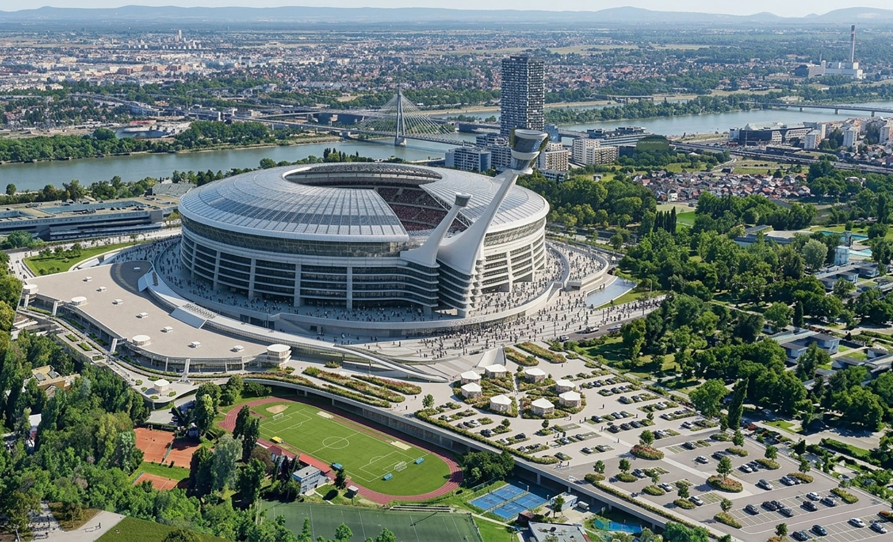 Is This Austria's New National Stadium? 'Arena Austria' Project Unveiled