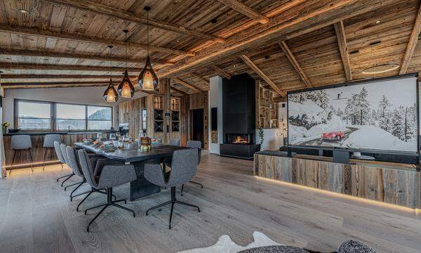 Das Neubau-Chalet in Going kostet komplett möbliert 6,8 Millionen Euro.