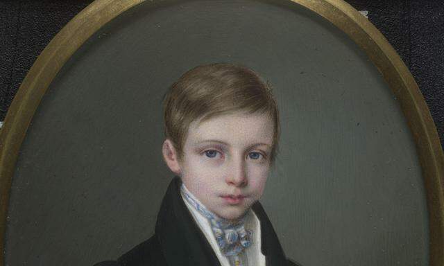 Kaiser Franz Joseph I. als zwölfjähriger Bub.
