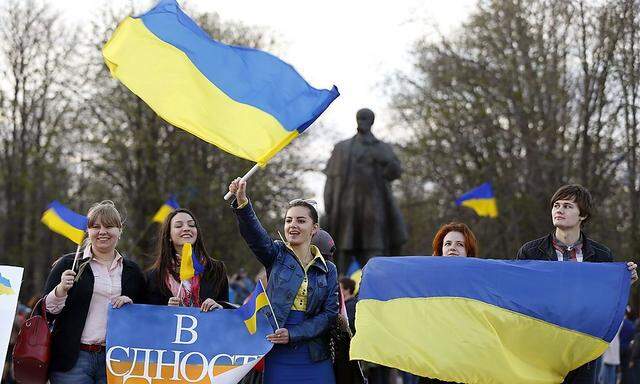 Pro-Ukraine-Protest