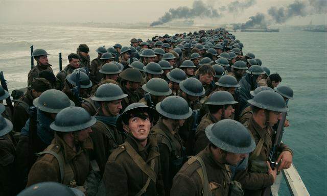 Menschen sind nur Rädchen im Getriebe: Christopher Nolans „Dunkirk“.