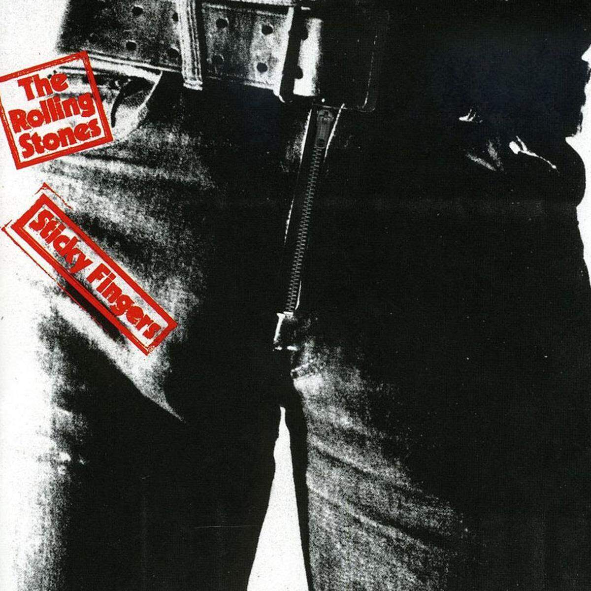 Wenn Andy Warhol ein Albumcover gestaltet, dann muss sich die Investition auszählen. Im Fall von "Sticky Fingers" (1971) hat sie das. Das wohl beste Stone-Album war sowohl in den USA als auch in Großbritannien auf Platz eins.