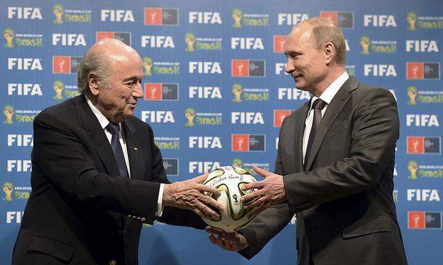 Joseph Blatter und Wladimir Putin