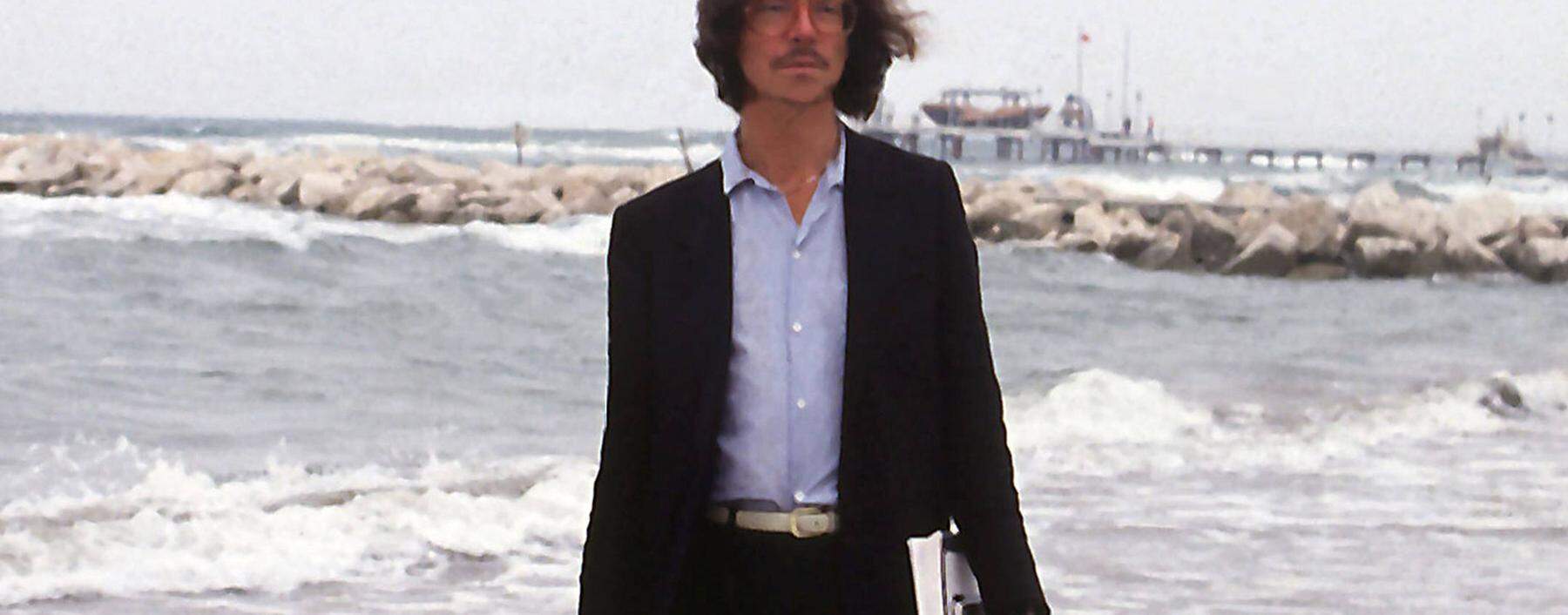 Peter Handke in Venedig, 1982.