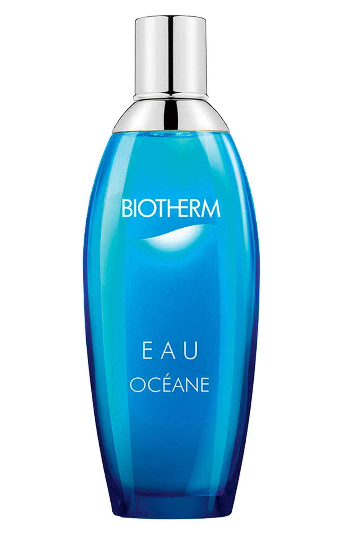 ... „Eau Océane“ von Biotherm,40 Euro, im Fachhandel erhältlich