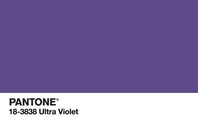 Ultraviolett ist die „Farbe des Jahres“ 2018: Zumindest hat das Pantone Colour Institute sie dazu erklärt. Es will damit Trends setzen. 