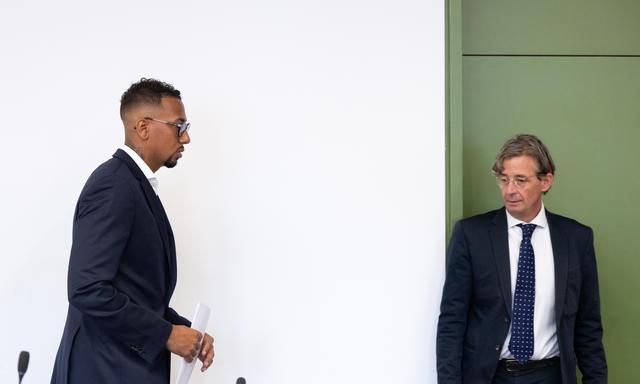 Jerome Boateng vor Gericht.