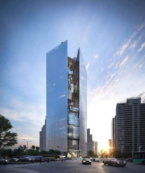 Finalist in Taiwan: Commercial Bank Headquarters of Taichung.