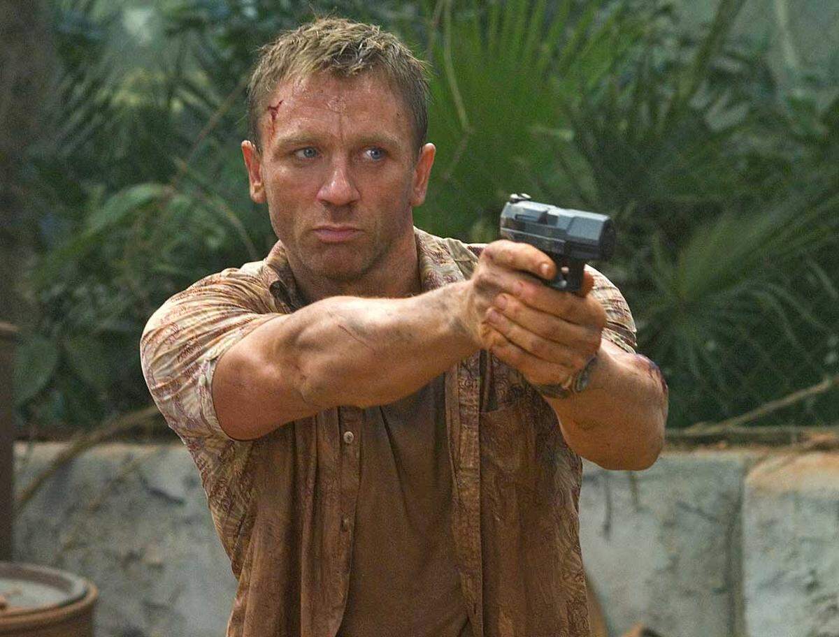 Auch für den britischen Schauspieler Daniel Craig war "James Bond" ein Karrieresprungbrett. 2006 debütierte er in "Casino Royale", auch wenn viele Fans von dem neuen 007 nicht besonders begeistert waren.