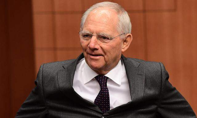 Deutschlands Finanzminister, Wolfgang Schäuble.