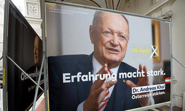 Präsentation der Kampagne für Andreas Khol 