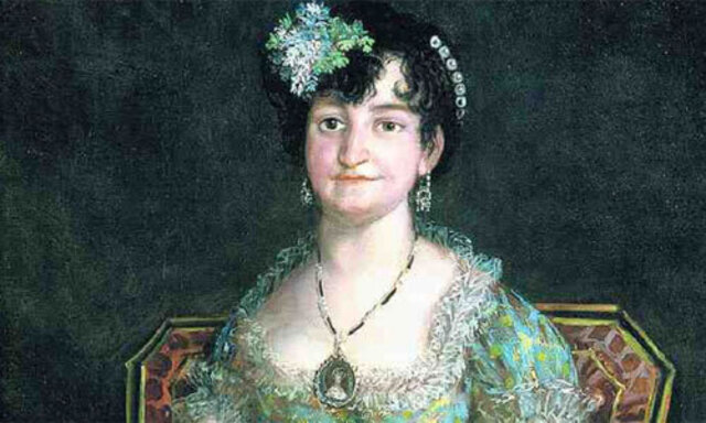 Francisco José Goya y Lucientes, Bildnis der Marquesa de Caballero, 1807.  