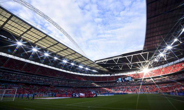 Bald sind im Wembley-Stadion 60.000 Zuschauer erlaubt.