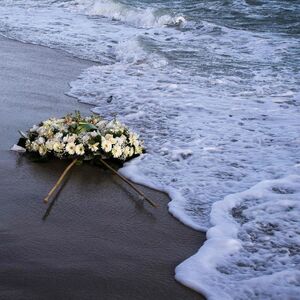 Gedenken an die Opfer des Schiffbruchs 