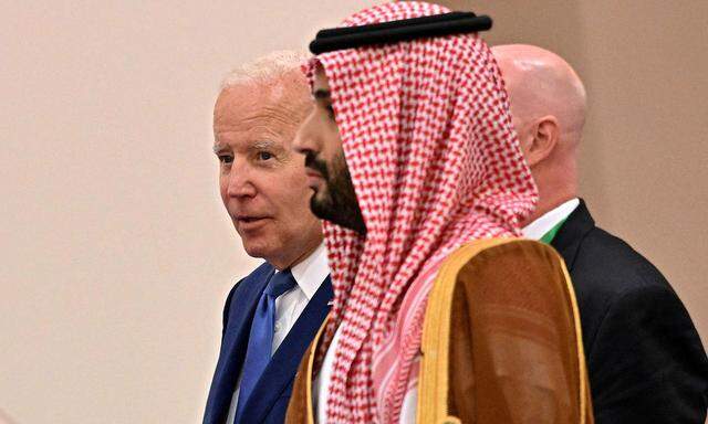 US-Präsident Joe Biden zu Besuch beim saudi-arabischen Kronprinzen 