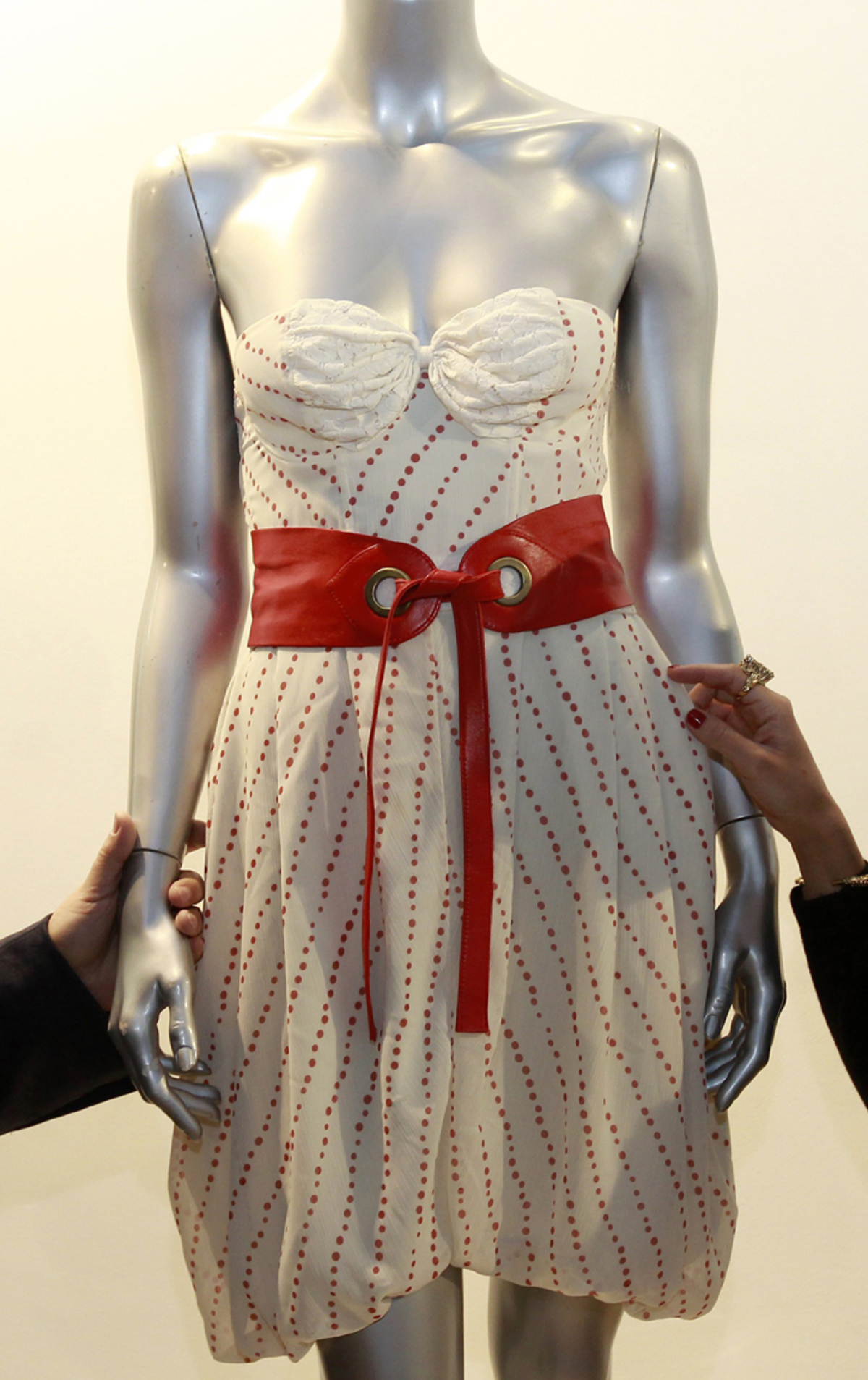 Man rechnete mit einem Verkaufspreis von 10.000 bis 20.000 Pfund. Für die Rekordsumme von 40.000 Pfund fand das Kleid dann einen neuen Besitzer.