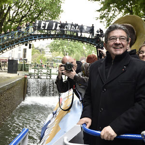 Mélenchon legte eine Aufholjagd in den Umfragen hin.