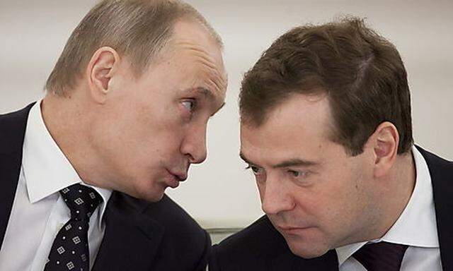 Russen wünschen sich Wahl-Duell Putin vs. Medwedjew