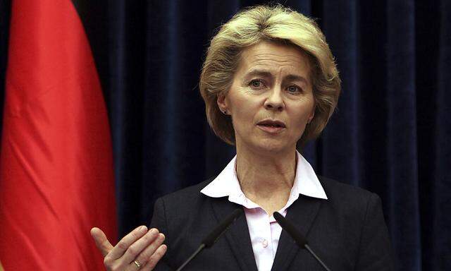 Deutschlands Verteidigungsministerin Ursula von der Leyen