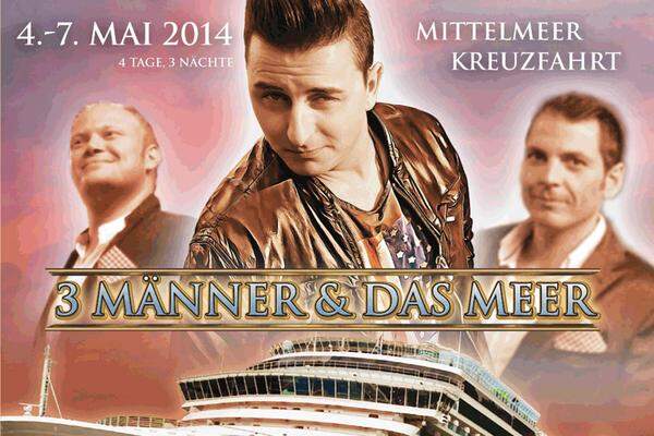 Kreuzfahrten ist man sonst eher von Musikern gewohnt. Der Volksrock'n'roller Andreas Gabalier sticht vom 30. Mai bis 5. Juni zum dritten Mal auf der Costa Luminosa ins Mittelmeer und freut sich auf "jung und jung gebliebenen Seenixen und Matrosen". Die Stopps: Venedig, Slowenien, Kroatien.  Gabalier Kreuzfahrt