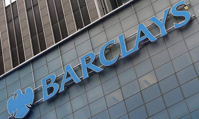 A Barclays sign is seen on the exterior of the Barclays U.S. Corporate headquarters in the Manhattan borough of New York City