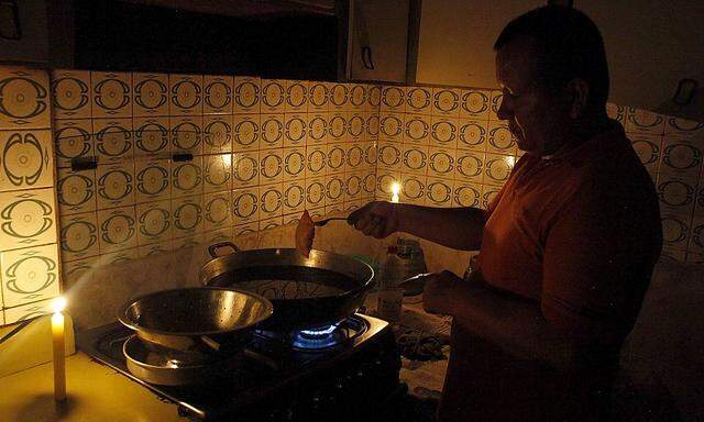 In Venezuela wird täglich der Strom abgeschaltet.