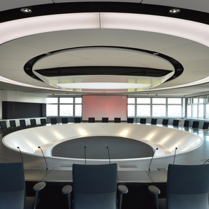 Der neue Gremien-Sitzungssaal im ORF-Zentrum.