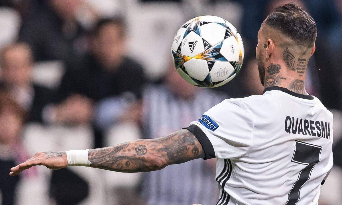 Portugal: Kult für Kultspieler, wie Ricardo Quaresma (Besiktas)