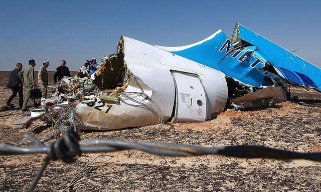 Ein Terrorakt steht hinter dem Absturz des Airbus A321 am 31. Oktober.