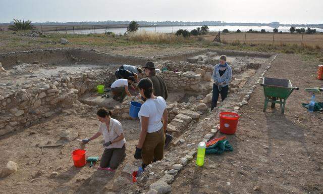 Archäologische Grabungen in Hala Sultan Tekke – Zypern war einst wichtiger Knotenpunkt im östlichen Mittelmeer.