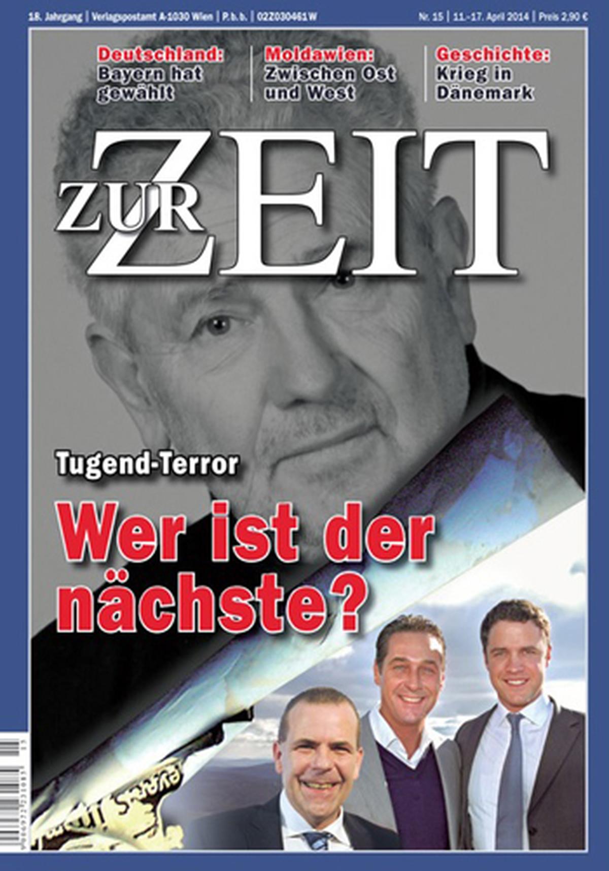 Cover der ''Zur Zeit'' vom 11. bis 17. April 2014