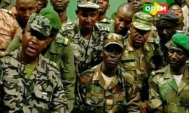 Mali Putschende Soldaten setzen