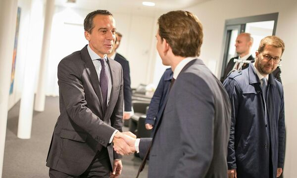 SONDIERUNGSGESPRAeCH OeVP - SPOe: KERN / KURZ