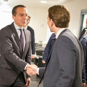 SONDIERUNGSGESPRAeCH OeVP - SPOe: KERN / KURZ