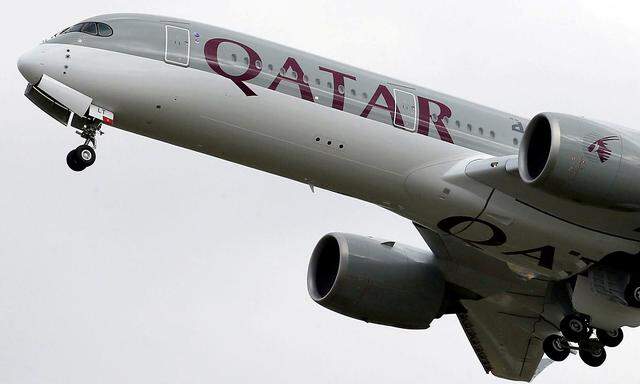 Archivbild einer Qatar-Airways-Maschine.