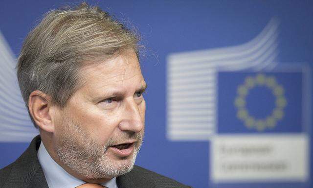Oct 8 2015 Brussels Bxl Belgium Johannes Hahn EU commissioner for Neighbourhood policy and