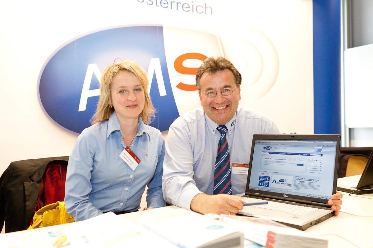 Christina Kargl und Erwin Kirschenhofer, AMS