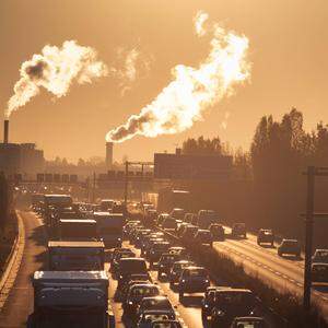 Emissionen aus dem Verkehr sind ein Klima-Schlüsselfaktor.