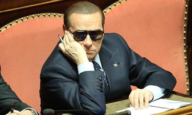 Archivbild: Der ehemalige Premier Italiens hat mehrere Prozesse auszustehen. Wegen Steuerbetrug ist er in zweiter Instanz schuldig gesprochen worden.