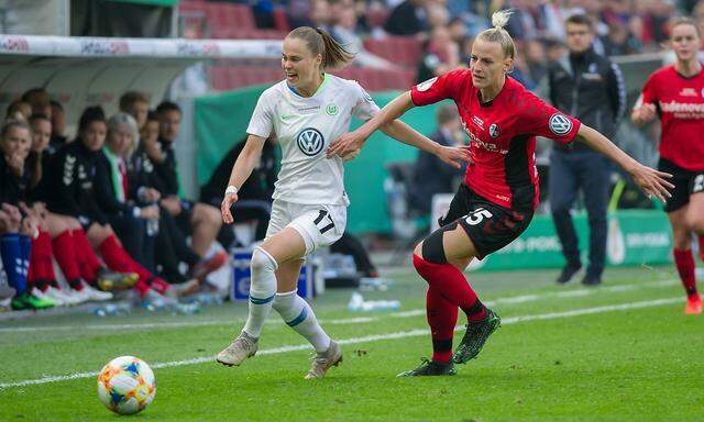 Virginia Kirchberger gegen Wolfsburg