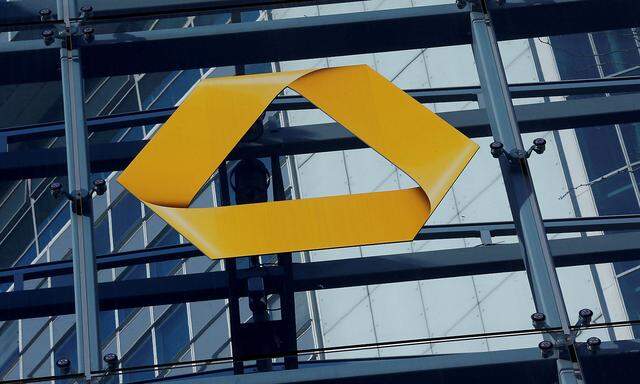 FILE PHOTO:A Commerzbank logo is pictured in Frankfurt