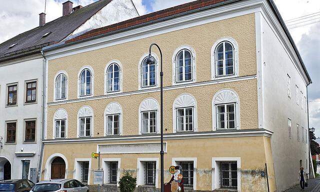 Das Geburtshaus Adolf Hitlers in Braunau.