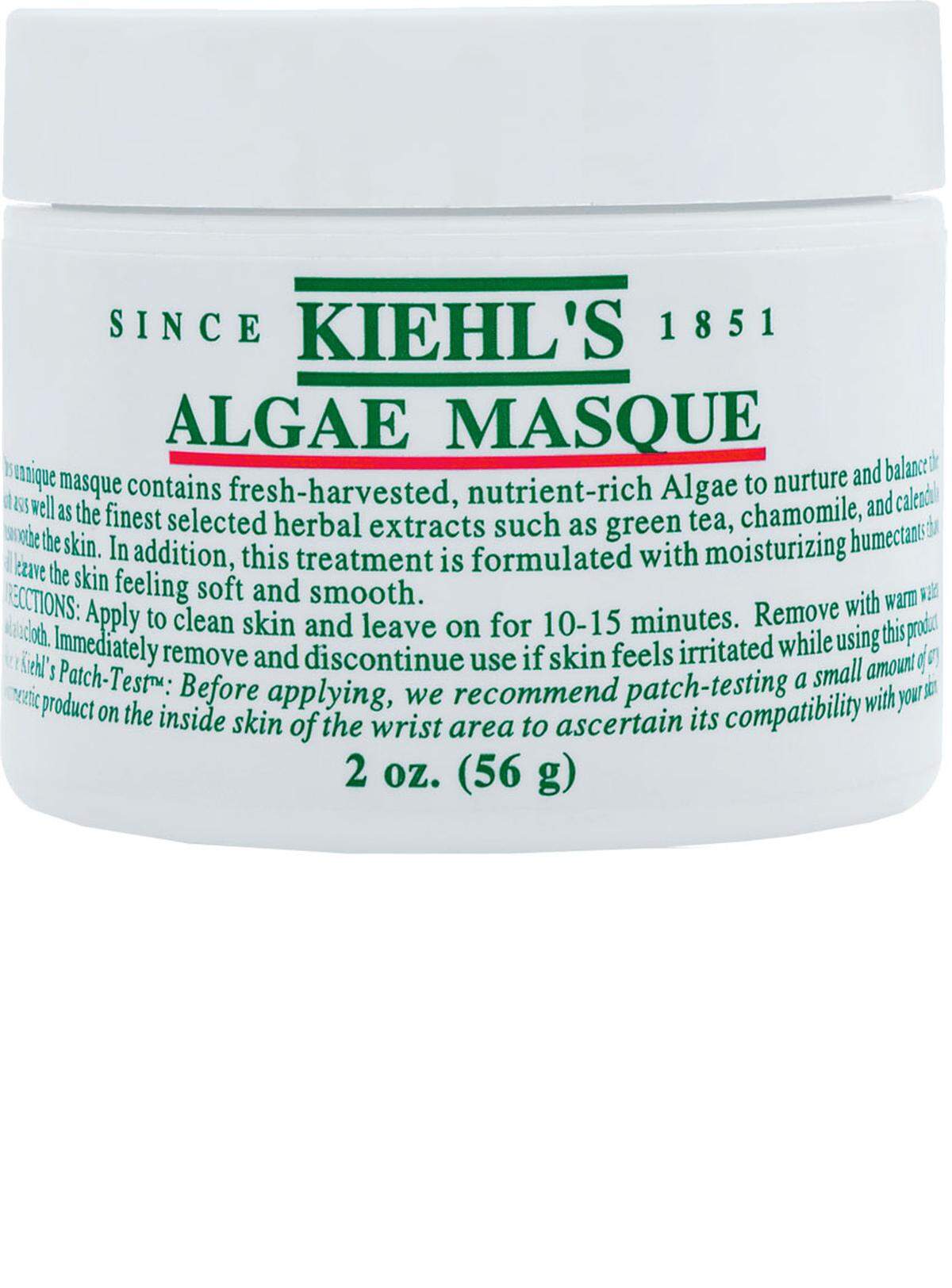 Algae Masque von Kiehl s 1851 um 39 Euro.