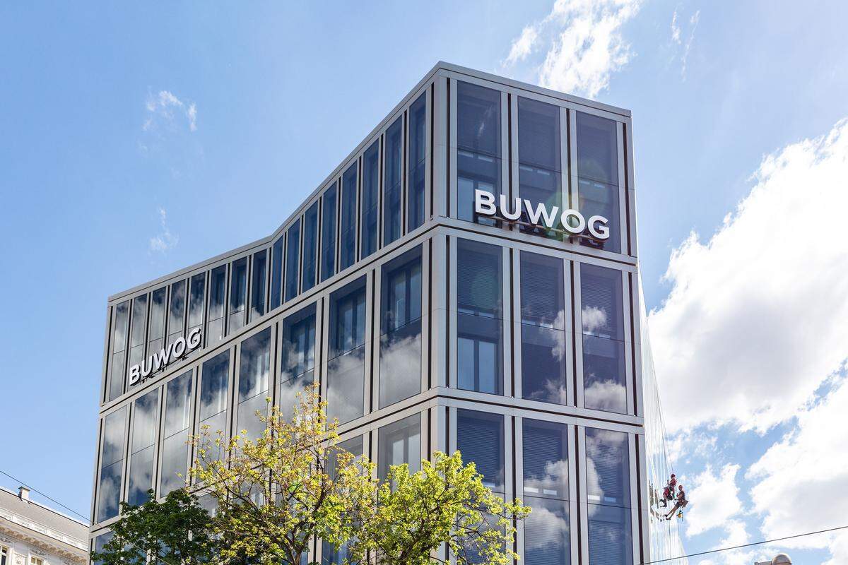 Das Buwog Kunden- und Verwaltungszentrum ist Finalist der Kategorie Gewerbe. Rathausstraße 1, 1010 Wien Projektentwickler und Eigentümer: Buwog Group GmbH Architekt: Arge Schuberth/Stadler Prenn/Ostertag,Atelier Heiss ZT GmbH  