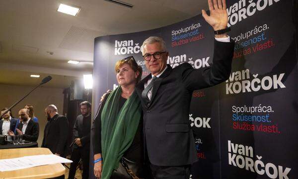 Ivan Korčok hat dank Stimmen aus den Städten die erste Runde der Präsidentenwahl überraschend klar gewonnen.